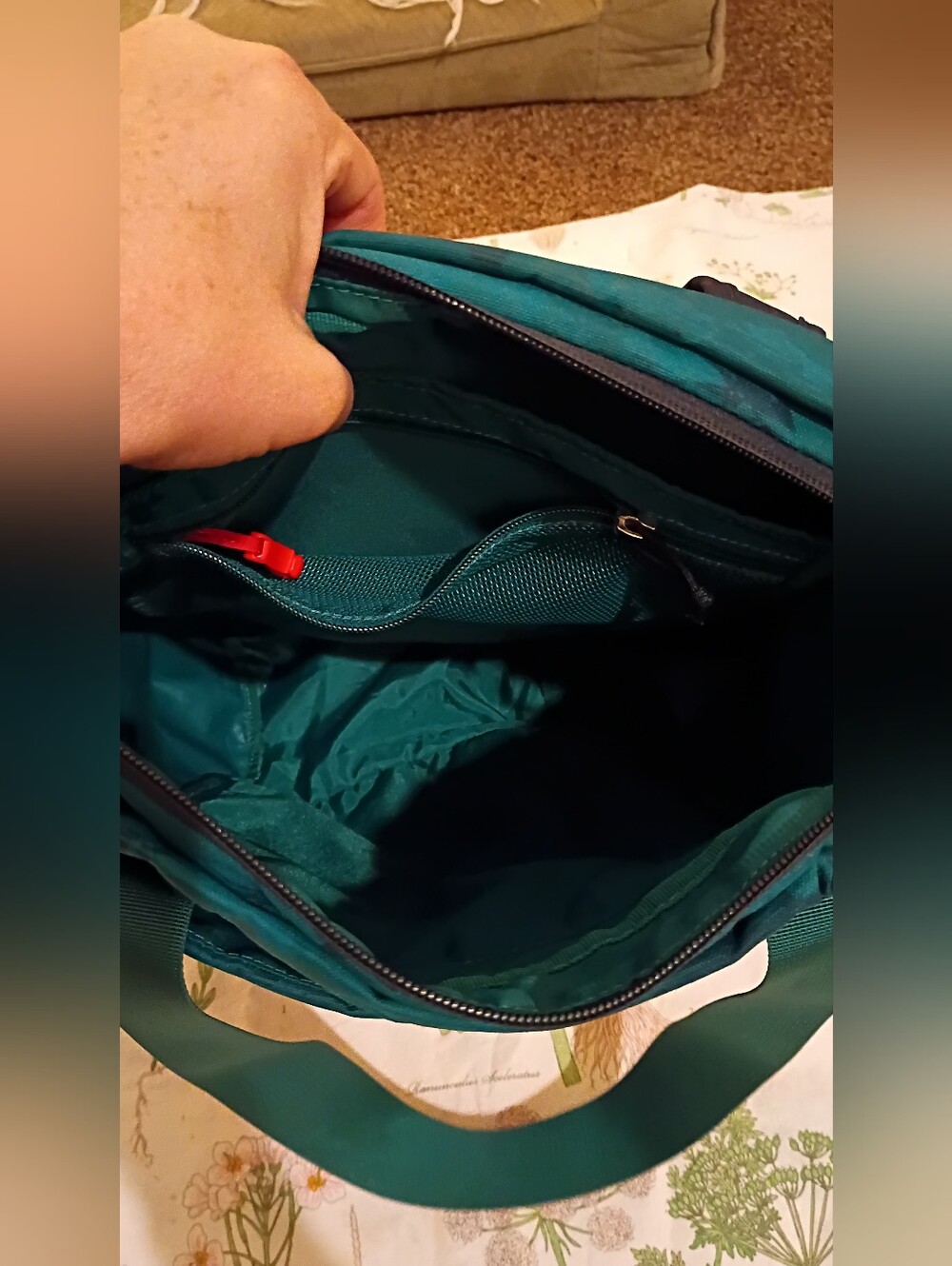 Osprey Daylite Tote Pack Night Arches Green - Picture 5 of 9